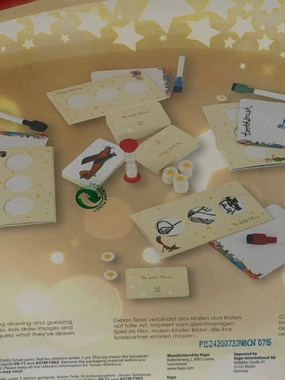 The Little Prince Draw Me A Sheep Hape Game New Sealed